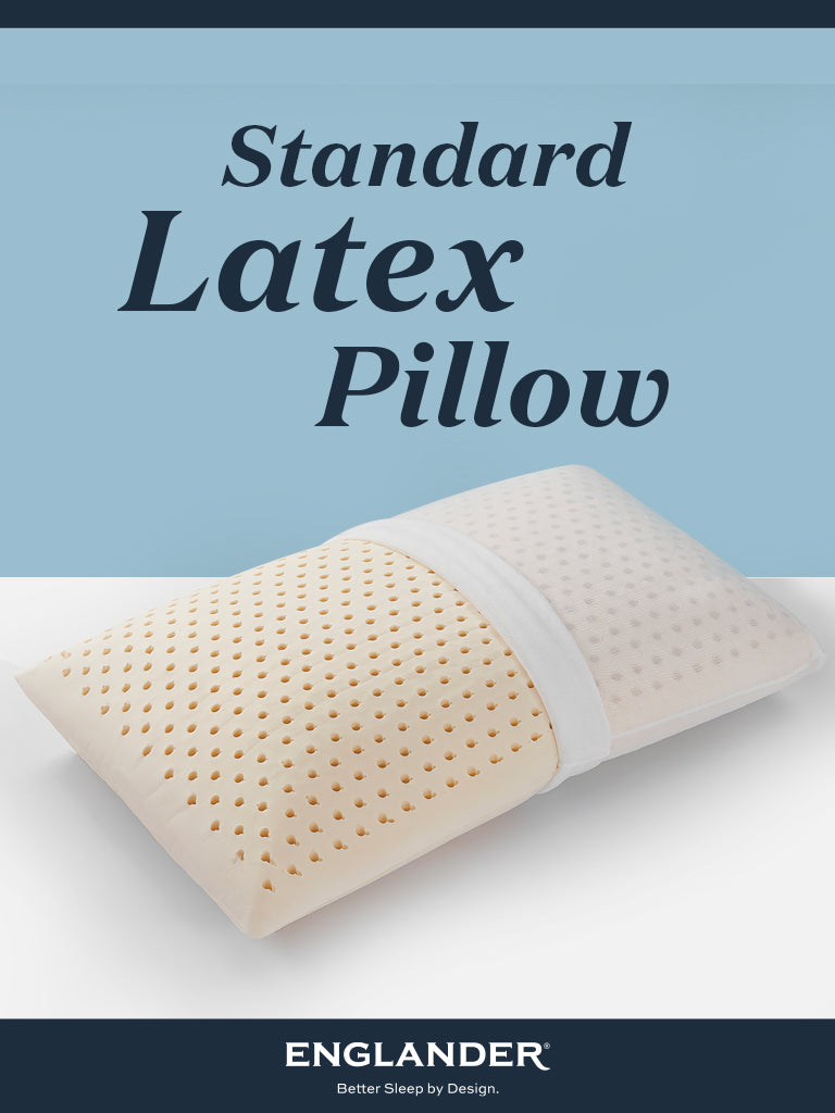 Natural latex standard pillow